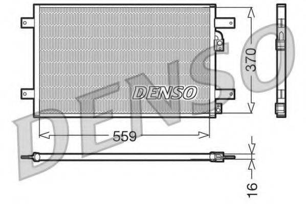 Конденсатор кондиционера DENSO DCN32014
