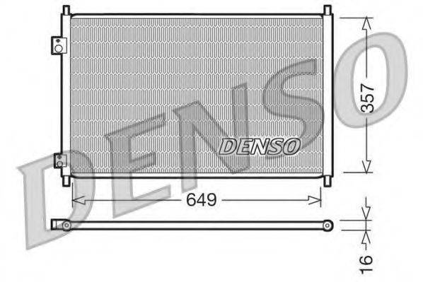 Конденсатор кондиционера DENSO DCN40008