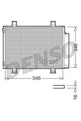 Конденсатор, кондиціонер DENSO DCN47001