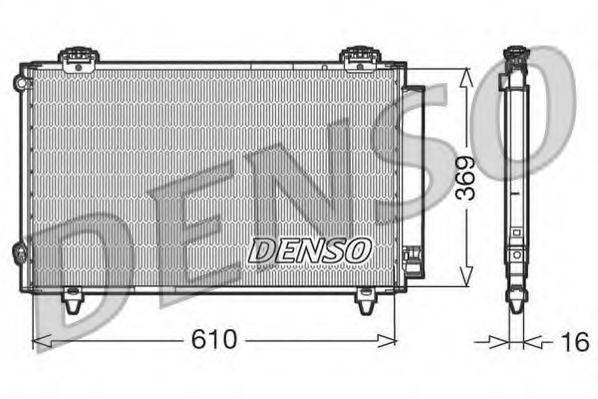 Конденсатор, кондиціонер DENSO DCN50008