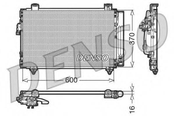 Конденсатор, кондиціонер DENSO DCN50014