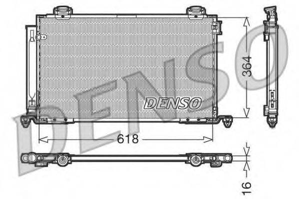 Конденсатор кондиционера DENSO DCN50015