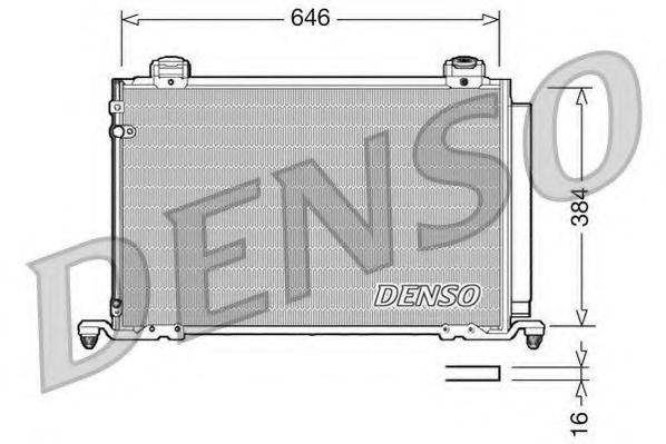Конденсатор кондиционера DENSO DCN50026