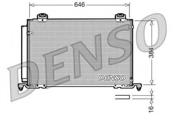 Конденсатор кондиционера DENSO DCN50027