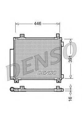 Конденсатор, кондиціонер DENSO DCN50045