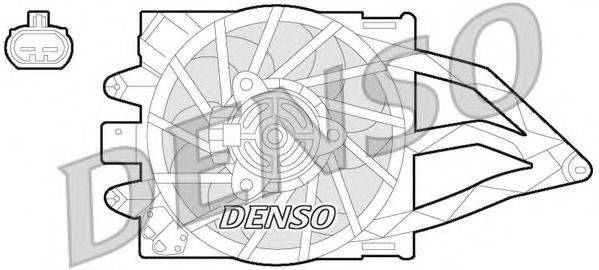 Вентилятор, охолодження двигуна DENSO DER09057