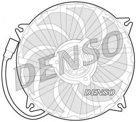 Вентилятор, охолодження двигуна DENSO DER21017