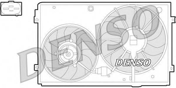 Вентилятор системы охлаждения двигателя DENSO DER32011