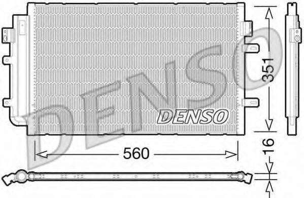 Конденсатор кондиционера DENSO DCN12005
