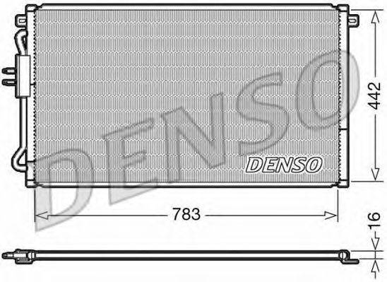 Конденсатор кондиционера DENSO DCN06015
