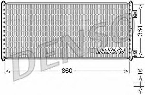 Конденсатор кондиционера DENSO DCN10032