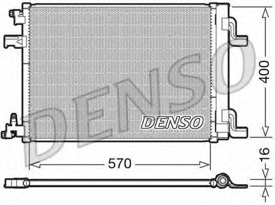 DENSO DCN20001 Конденсатор кондиционера