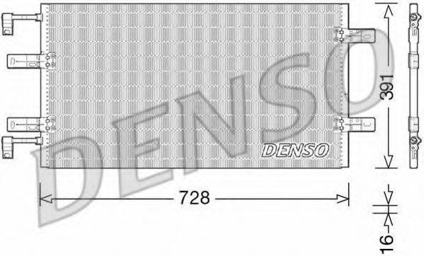 Конденсатор, кондиціонер DENSO DCN23036