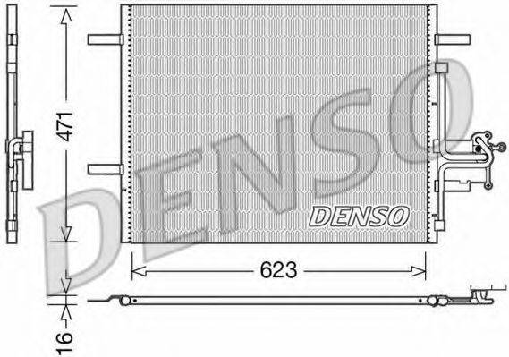 Конденсатор, кондиціонер DENSO DCN33010