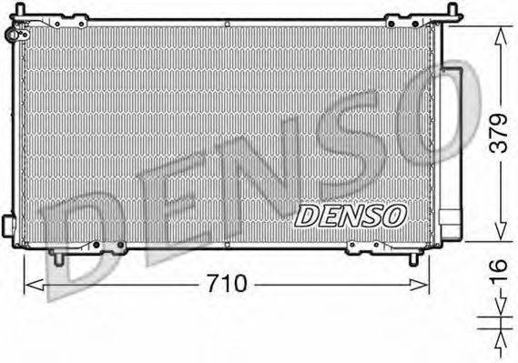 Конденсатор кондиционера DENSO DCN40015