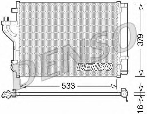 Конденсатор кондиционера DENSO DCN41004