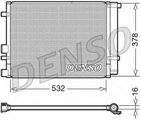 Конденсатор кондиционера DENSO DCN41006