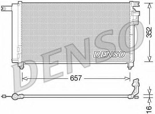 Конденсатор кондиционера DENSO DCN43001