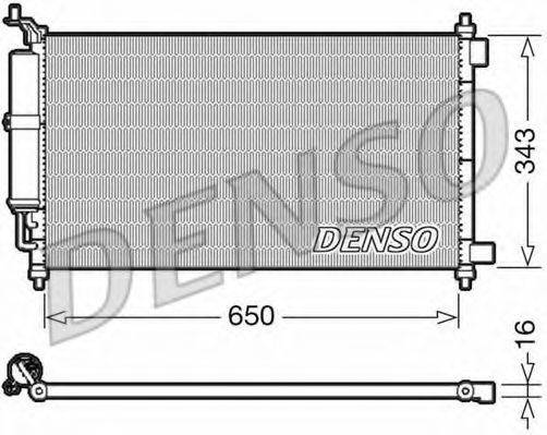 Конденсатор кондиционера DENSO DCN46020