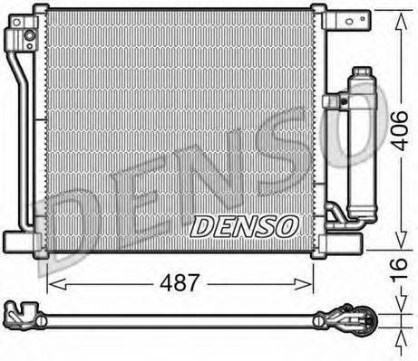 Конденсатор кондиционера DENSO DCN46021
