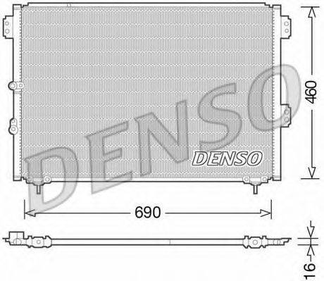 Конденсатор, кондиціонер DENSO DCN50033