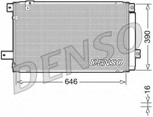 Конденсатор кондиционера DENSO DCN50049