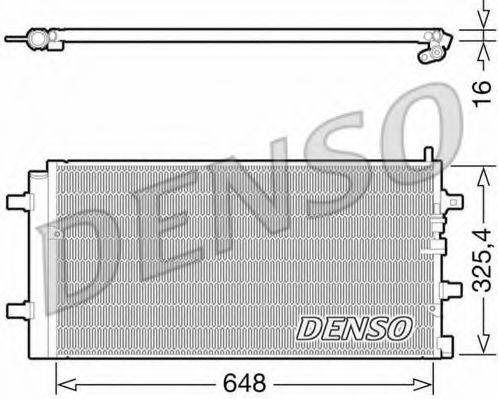 Конденсатор кондиционера DENSO DCN02002