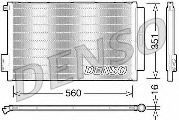 Конденсатор кондиционера DENSO DCN09043