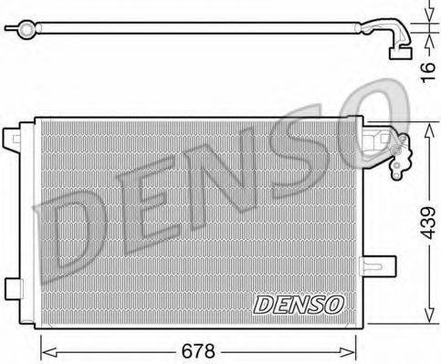 Конденсатор кондиционера DENSO DCN32063