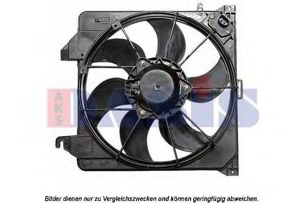 AKS DASIS 098104N Вентилятор системы охлаждения двигателя