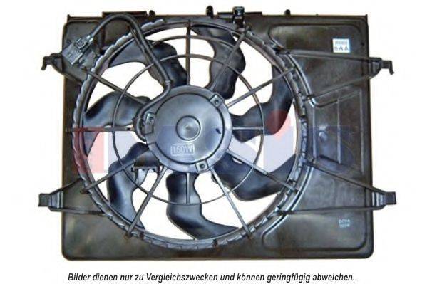 Вентилятор, охолодження двигуна AKS DASIS 518070N
