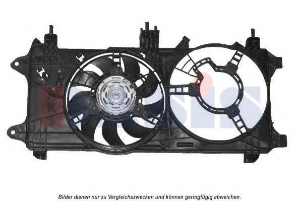 Вентилятор системы охлаждения двигателя AKS DASIS 088137N