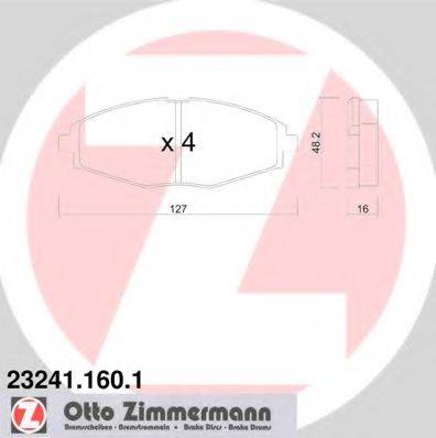 Тормозные колодки ZIMMERMANN 23241.160.1