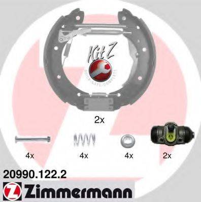 Тормозные колодки барабанные ZIMMERMANN 20990.122.2