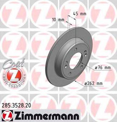 ZIMMERMANN 285352820 гальмівний диск
