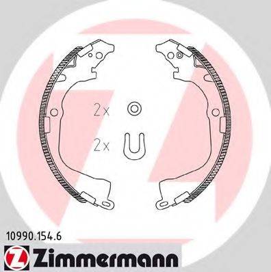 Тормозные колодки барабанные ZIMMERMANN 10990.154.6