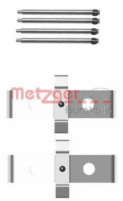 Комплектующие, колодки дискового тормоза METZGER 109-1674