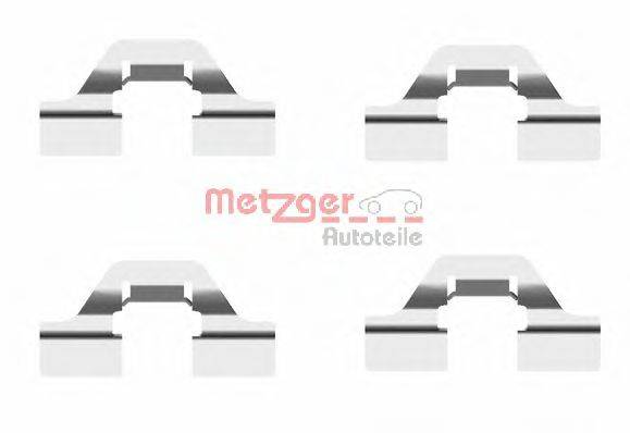 METZGER 1091684 Комплектующие, колодки дискового тормоза